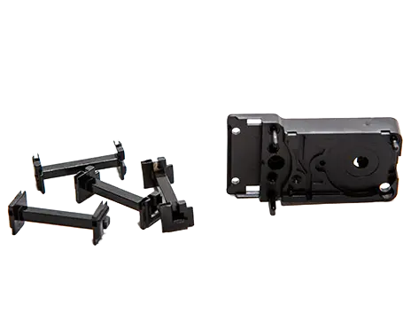 Injection-moulded plastic part